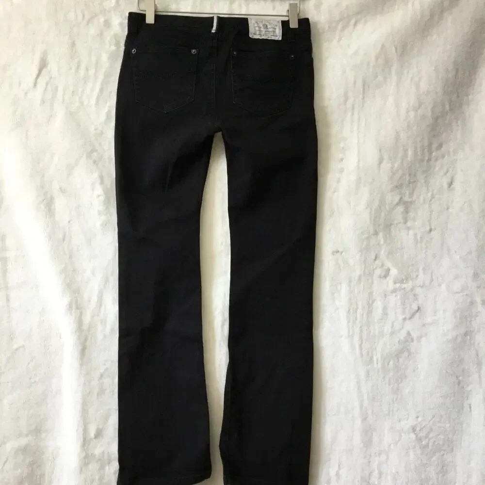 Ralph Lauren Girl Black Straight Leg Jeans